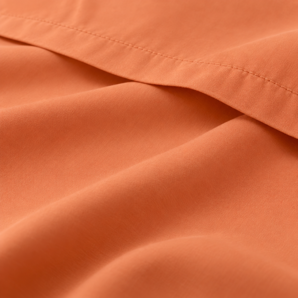 Ultra-Soft Microfiber Flat Sheet, Apricot — detail