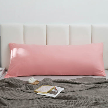 100% Cotton Pillowcase - Extra Long, Single Pack, Washed, Breathable