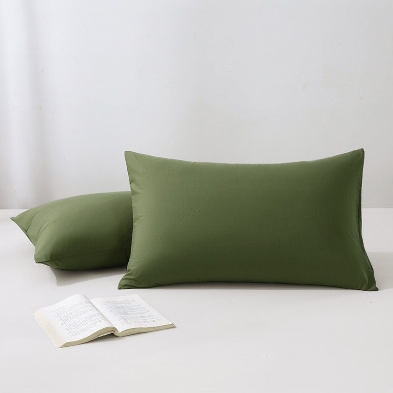 Brushed Cotton Pillowcases and Solid Color Bedding - Calm Cloud Bedding