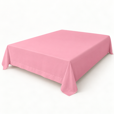 Ultra-Soft Microfiber Flat Sheet, Rose Pink — main