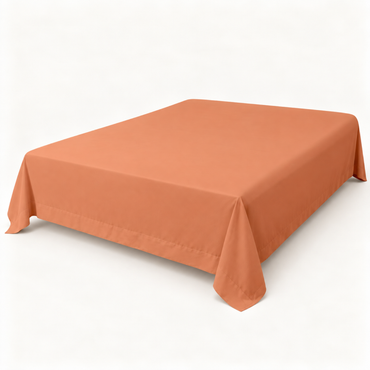 Ultra-Soft Microfiber Flat Sheet, Apricot — main