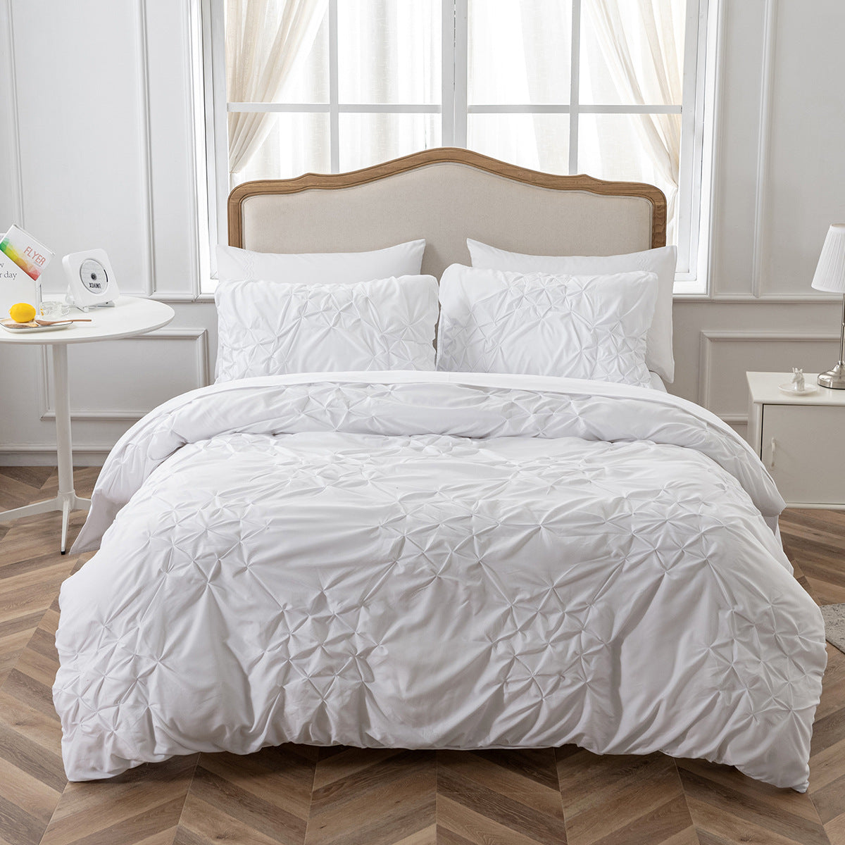 Crafted Duvet Cover and Pillowcase 3-Piece Set
