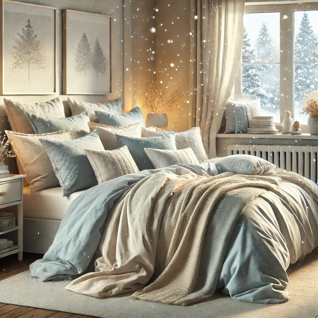 The Relationship Between Bedding Colors and Winter Moods: Create a Cozy, Inviting Atmosphere with Calm Cloud Bedding
