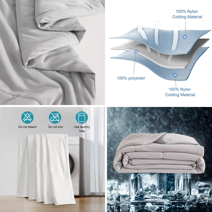 Cooling Blanket – Light Gray