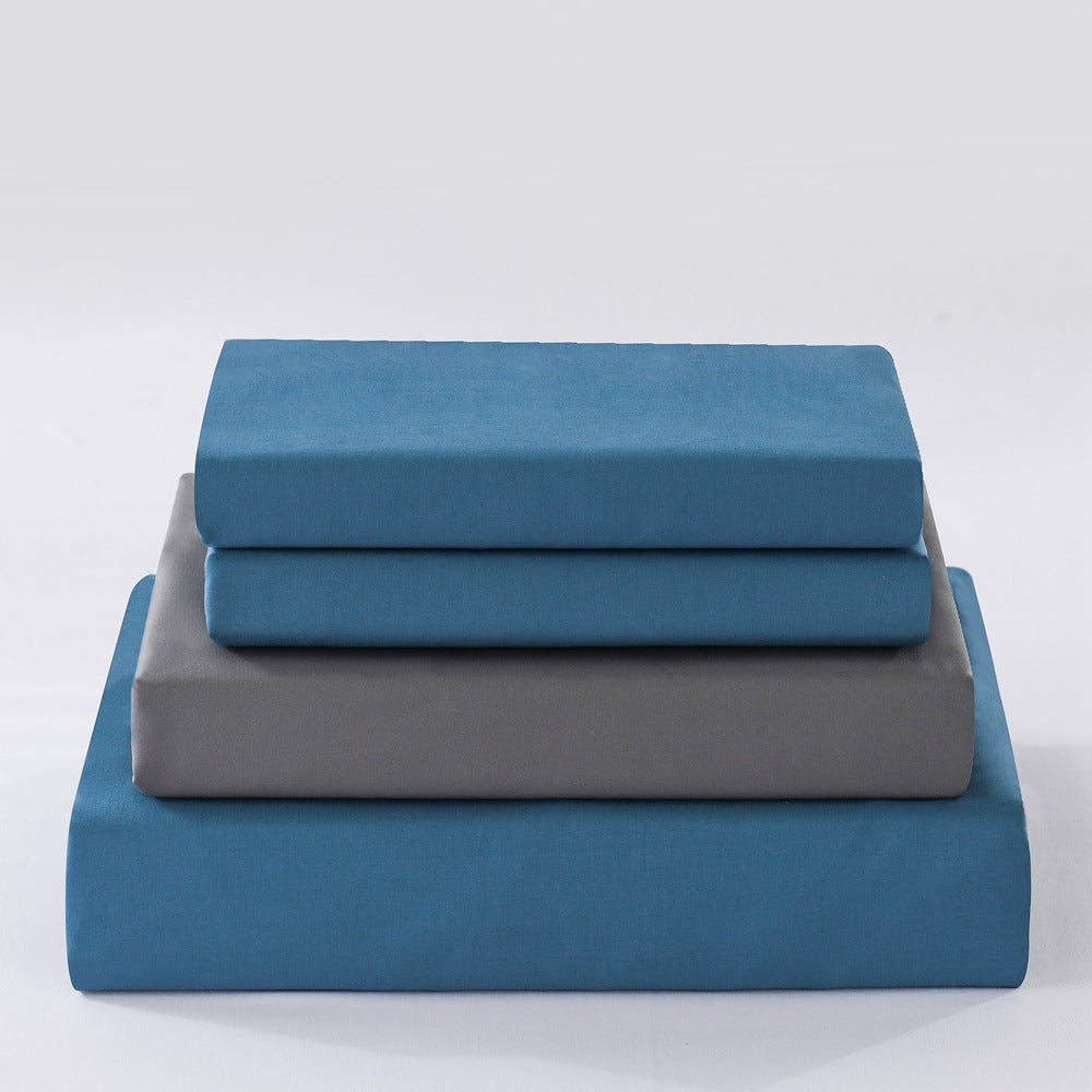 Solid Color Minimalist 3-Piece Bedding Set - Calm Cloud Bedding