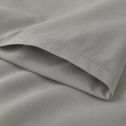 12-Pack Microfiber Pillowcases, Smoke Grey — detail