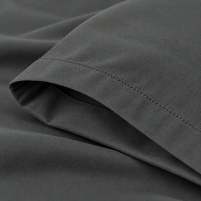 12-Pack Microfiber Pillowcases, Charcoal Grey — detail