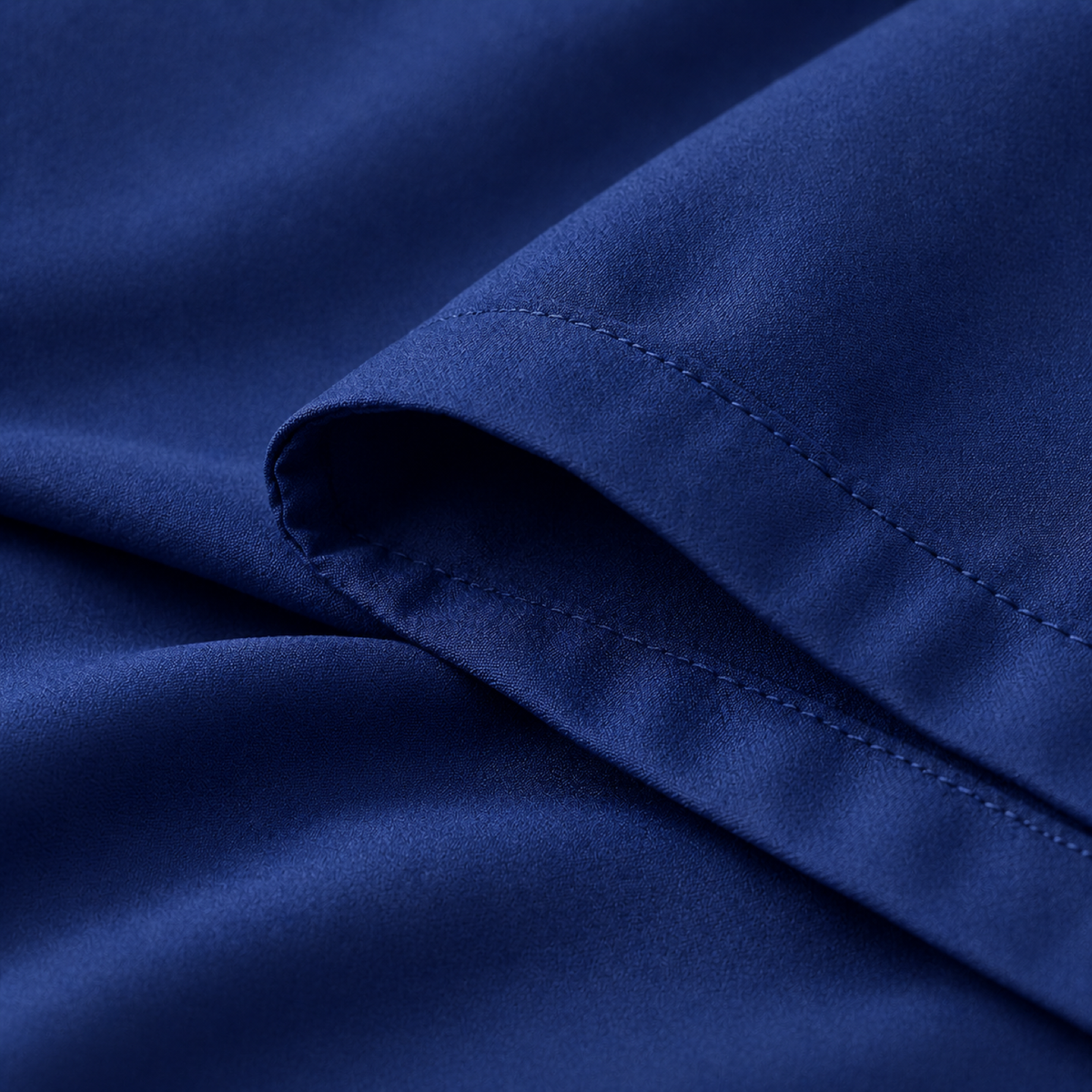 12-Pack Microfiber Pillowcases, Navy Blue — detail