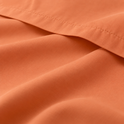 Ultra-Soft Microfiber Flat Sheet, Apricot — detail