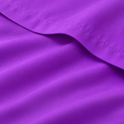 Ultra-Soft Microfiber Flat Sheet, Purple — detail