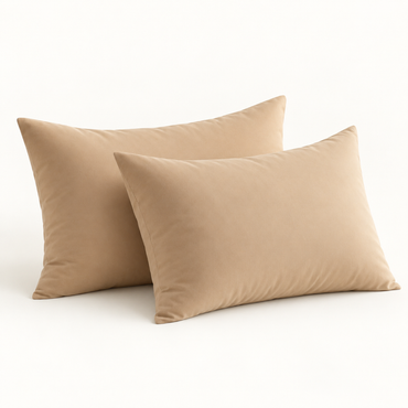 2-Pack Down Alternative Pillows, Khaki — main