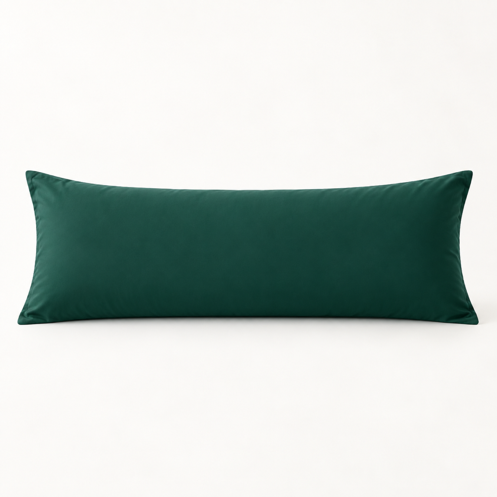 Microfiber Body Pillowcase, 20x54 in, Envelope Closure — Dark Green