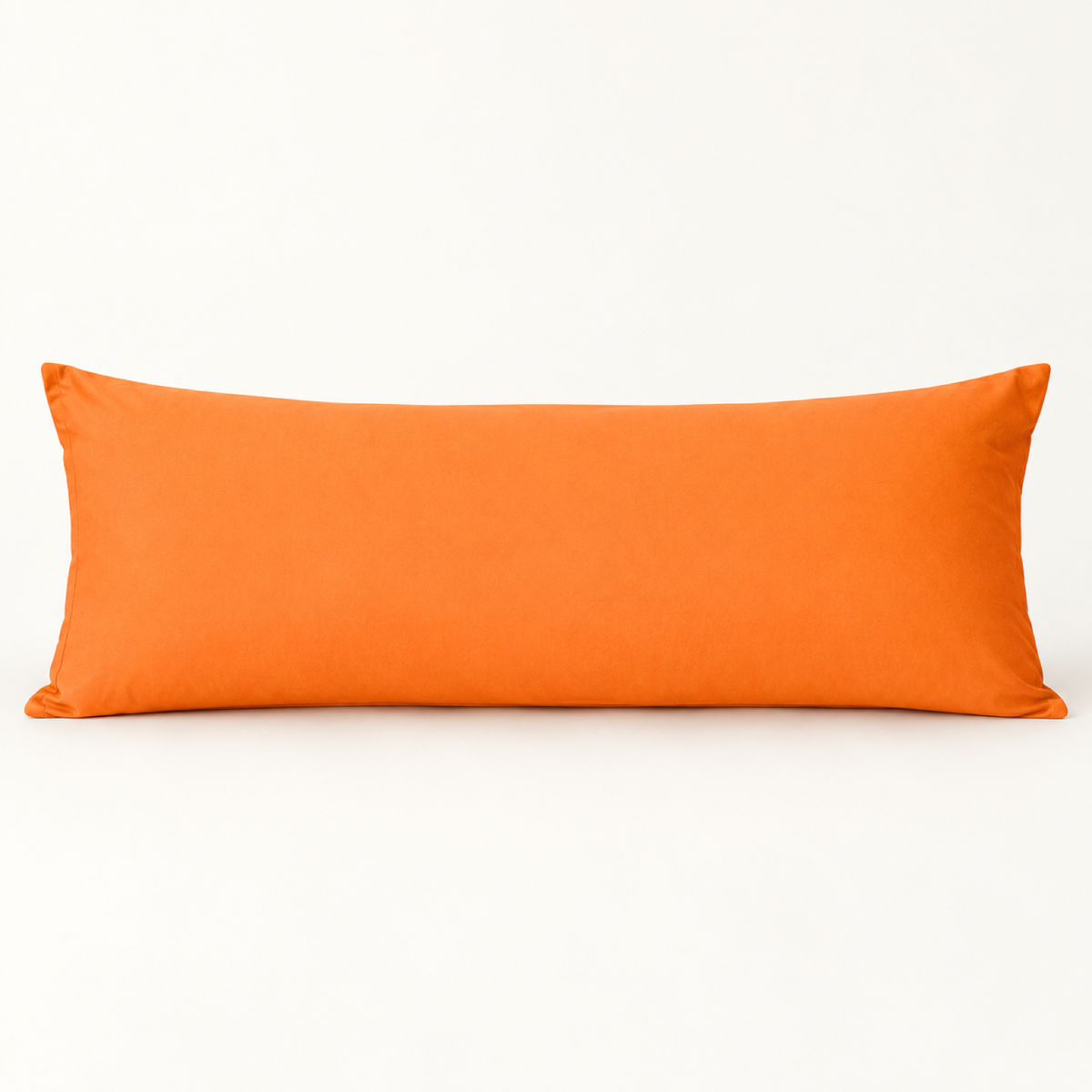 Microfiber Body Pillowcase, 20x54 in, Envelope Closure — Orange