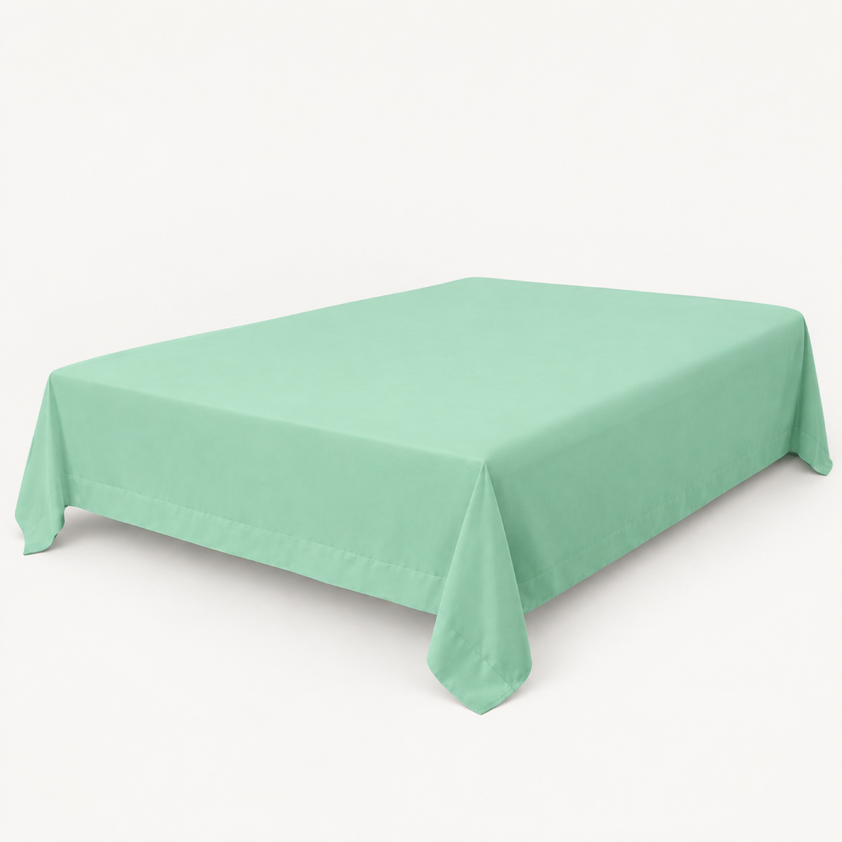 Ultra-Soft Microfiber Flat Sheet, Mint Green — main