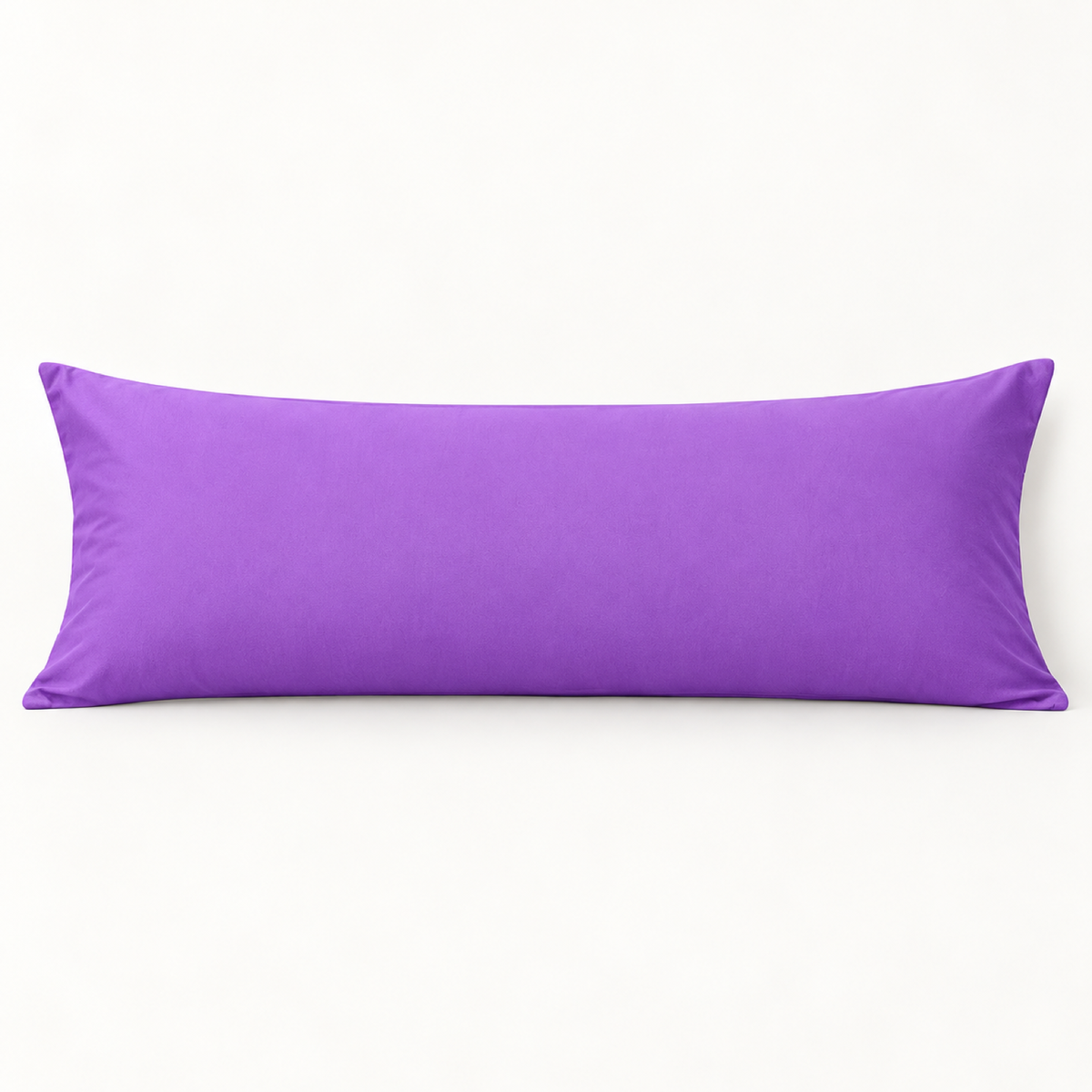 Microfiber Body Pillowcase, 20x54 in, Envelope Closure — Purple