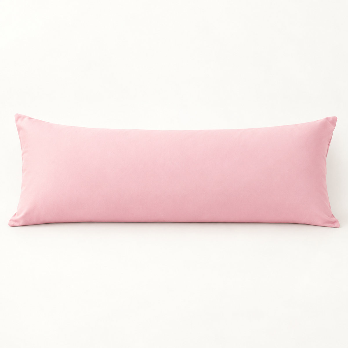 Microfiber Body Pillowcase, 20x54 in, Envelope Closure — Light Pink