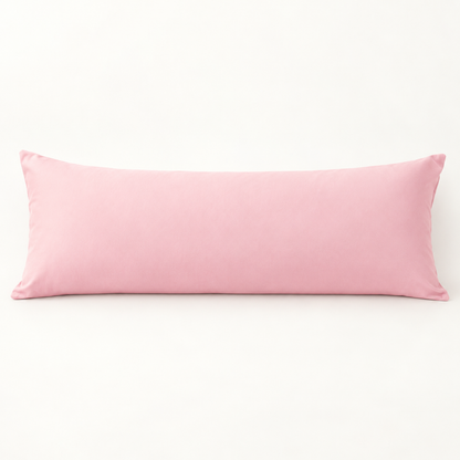 Microfiber Body Pillowcase, 20x54 in, Envelope Closure — Light Pink