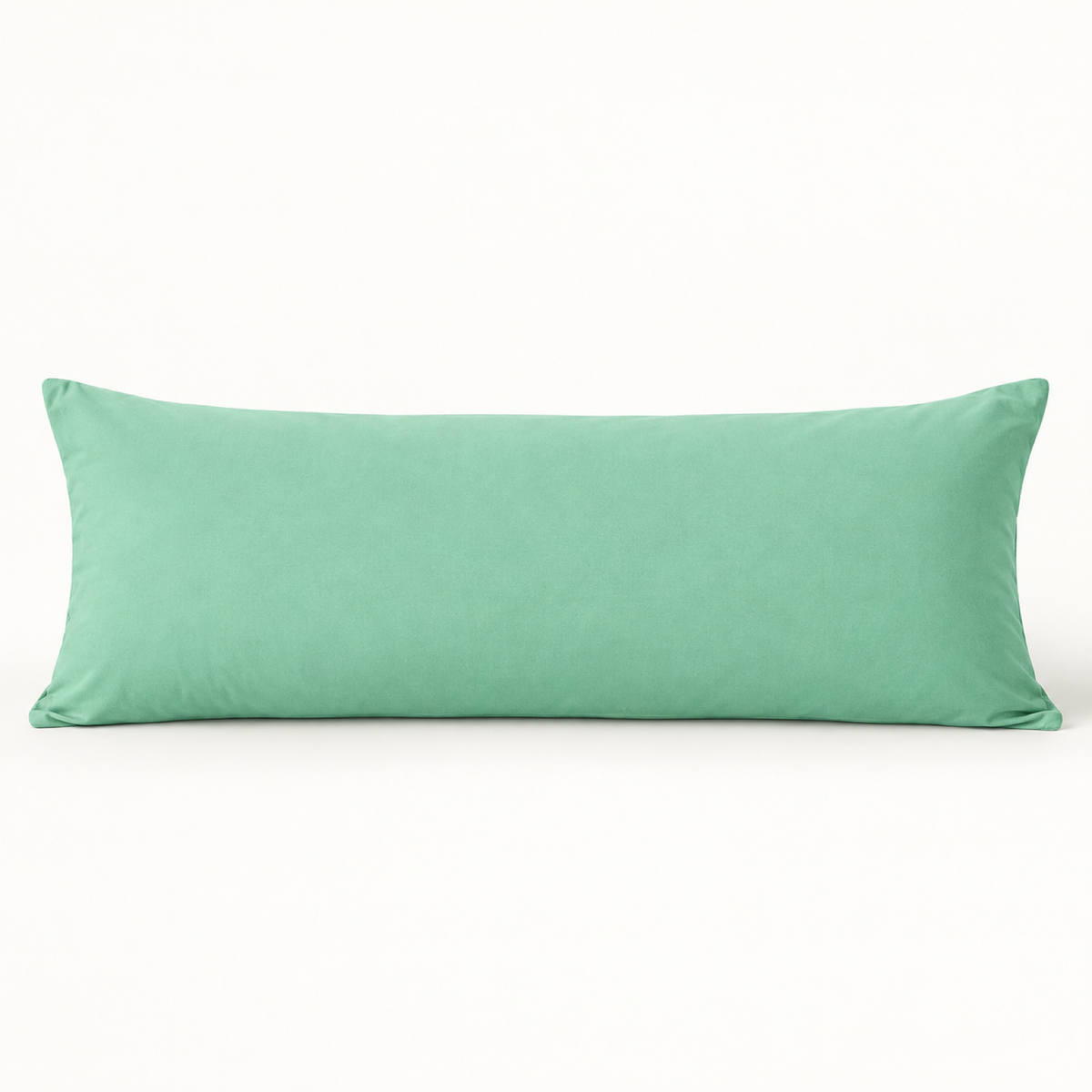 Microfiber Body Pillowcase, 20x54 in, Envelope Closure — Mint Green