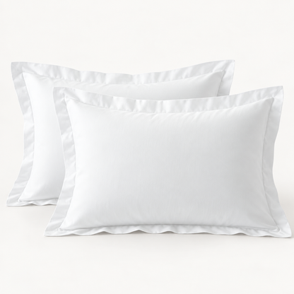 Brushed Microfiber Pillow Shams, Set of 2 — main