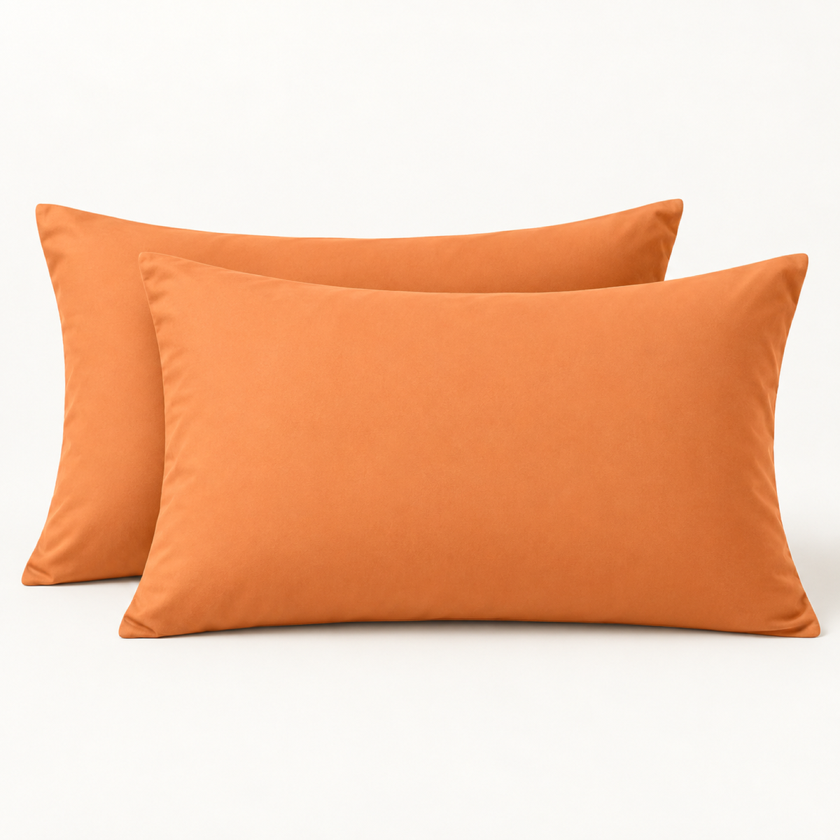 Microfiber Pillowcase Set of 2, Envelope Closure — Salmon