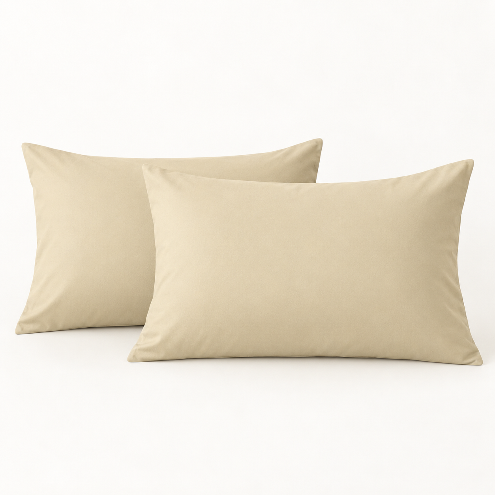 Microfiber Pillowcase Set of 2, Envelope Closure — Khaki