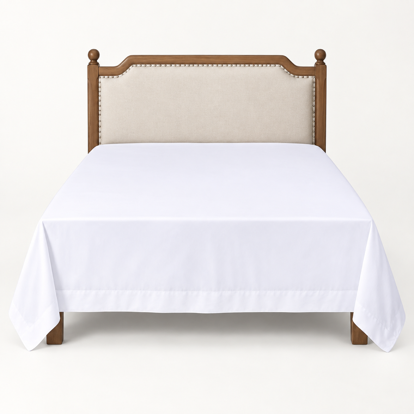 Ultra-Soft Microfiber Flat Sheet, White — main