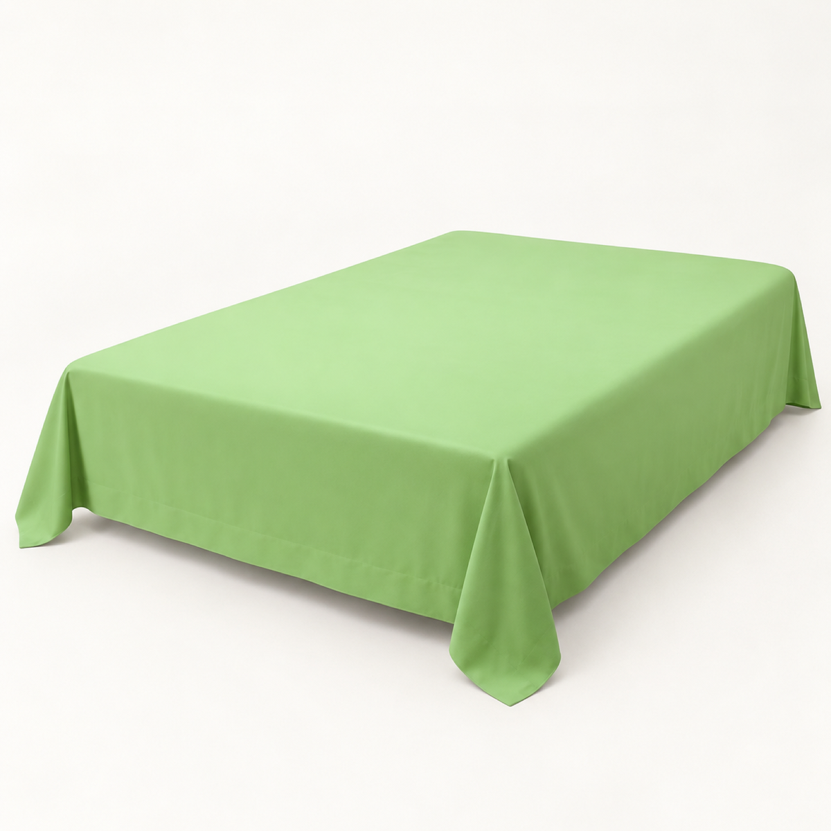 Ultra-Soft Microfiber Flat Sheet, Apple Green — main