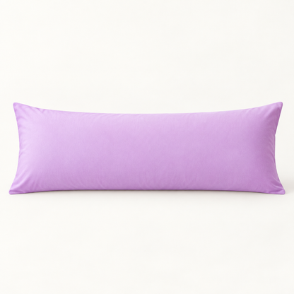 Microfiber Body Pillowcase, 20x54 in, Envelope Closure — Lavender