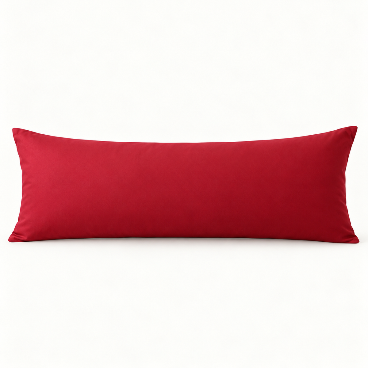Microfiber Body Pillowcase, 20x54 in, Envelope Closure — Wine Red