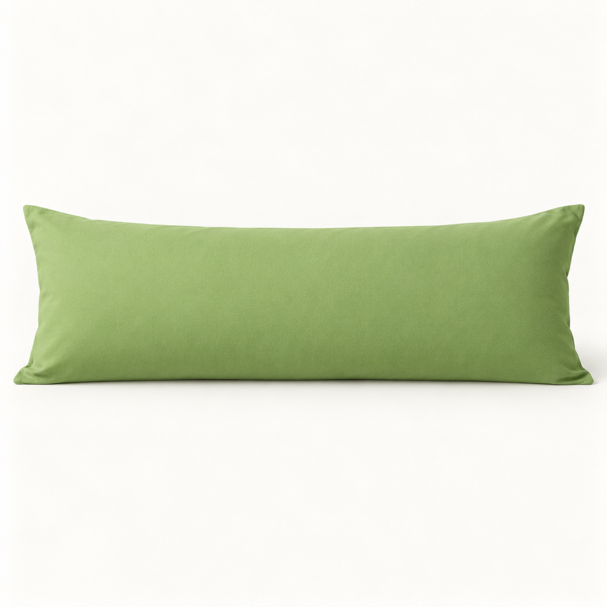 Microfiber Body Pillowcase, 20x54 in, Envelope Closure — Grass Green