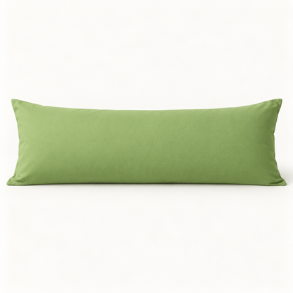 Microfiber Body Pillowcase, 20x54 in, Envelope Closure — Grass Green