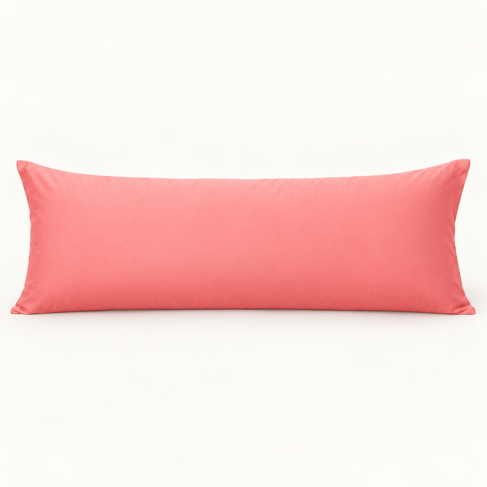 Microfiber Body Pillowcase, 20x54 in, Envelope Closure — Coral Pink