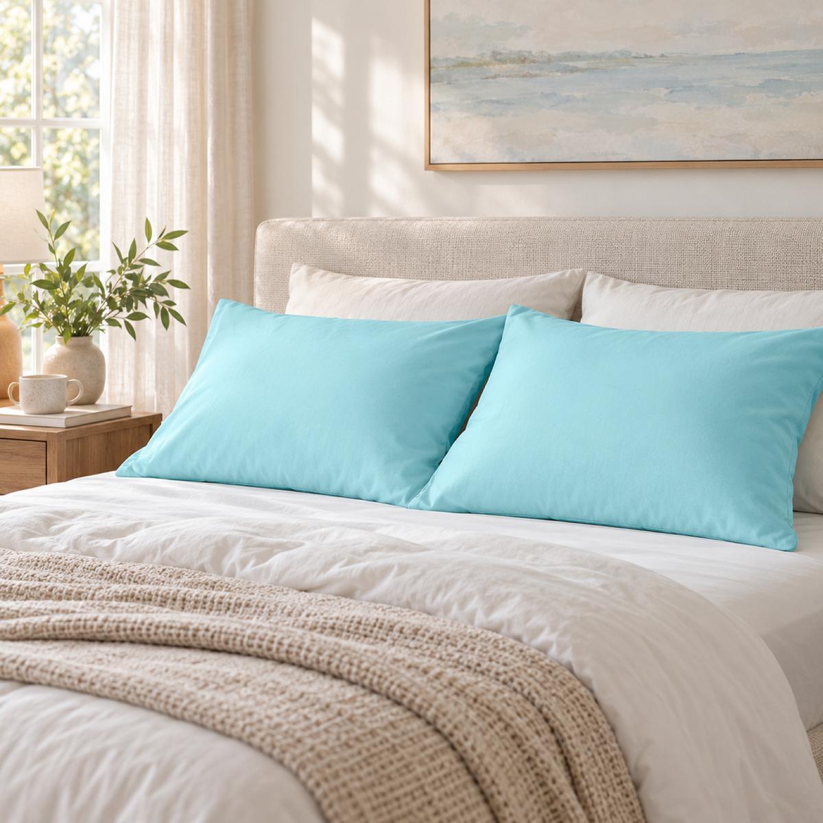 Microfiber Pillowcase Set of 2, Envelope Closure — scene